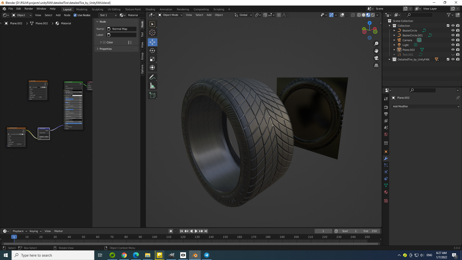Detailed Tire preview image 1